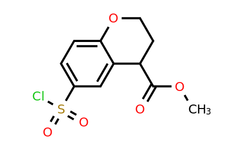 847949-12-6 | Methyl 6-(chlorosulfonyl)chromane-4-carboxylate