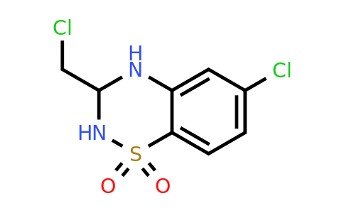 847997-88-0 | 6-Chloro-3-(chloromethyl)-3,4-dihydro-2H-benzo[e][1,2,4]thiadiazine 1,1-dioxide