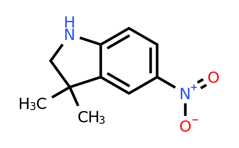 848047-43-8 | 3,3-Dimethyl-5-nitro-2,3-dihydro-1H-indole