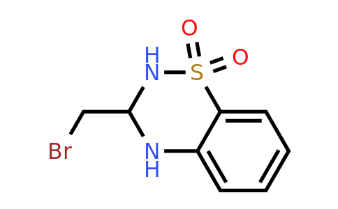 848187-60-0 | 3-(Bromomethyl)-3,4-dihydro-2H-benzo[e][1,2,4]thiadiazine 1,1-dioxide