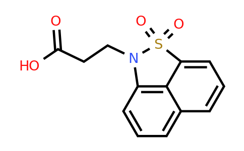 848369-67-5 | 3-(1,1-Dioxido-2h-naphtho[1,8-cd]isothiazol-2-yl)propanoic acid