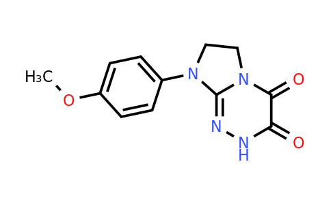 848893-00-5 | 8-(4-Methoxyphenyl)-2,6,7,8-tetrahydroimidazo[2,1-c][1,2,4]triazine-3,4-dione