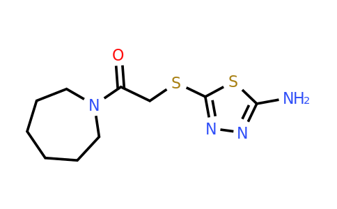 848904-31-4 | 2-((5-Amino-1,3,4-thiadiazol-2-yl)thio)-1-(azepan-1-yl)ethan-1-one