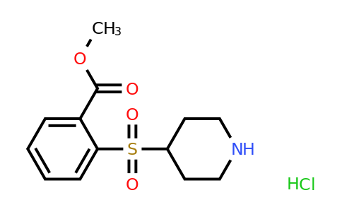 Methyl 2-(piperidin-4-ylsulfonyl)benzoate hydrochloride