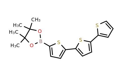849062-17-5 | 2-([2,2':5',2''-Terthiophen]-5-yl)-4,4,5,5-tetramethyl-1,3,2-dioxaborolane