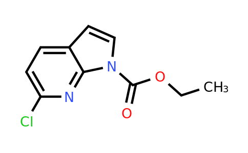 849068-50-4 | ethyl 6-chloro-1H-pyrrolo[2,3-b]pyridine-1-carboxylate