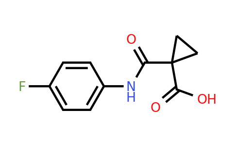 849217-48-7 | 1-((4-Fluorophenyl)carbamoyl)cyclopropanecarboxylic acid