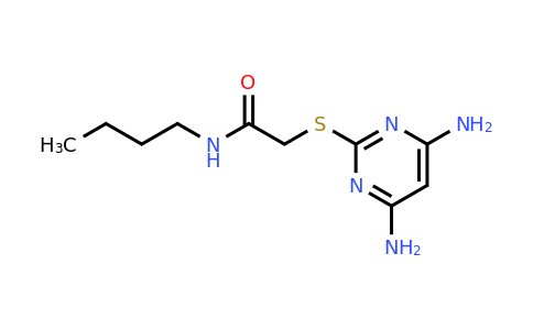 849478-07-5 | n-Butyl-2-((4,6-diaminopyrimidin-2-yl)thio)acetamide
