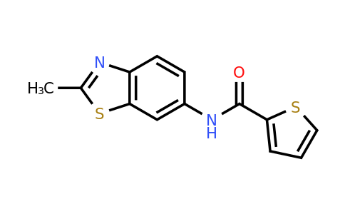 849525-05-9 | n-(2-Methylbenzo[d]thiazol-6-yl)thiophene-2-carboxamide