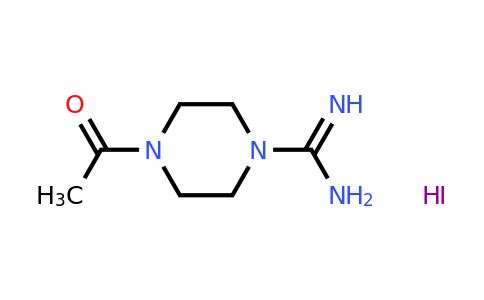 4-Acetyl-1-piperazinecarboximidamide, hydriodide