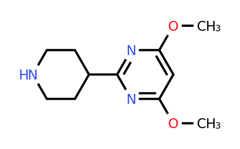 849924-99-8 | 4,6-Dimethoxy-2-(piperidin-4-yl)pyrimidine
