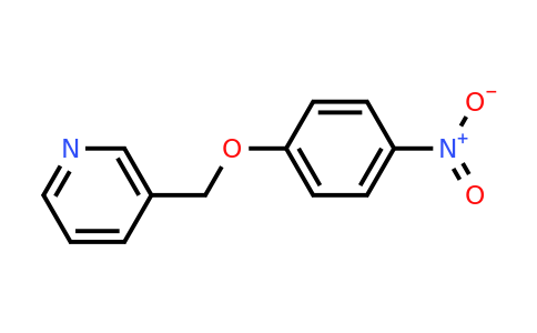 85002-83-1 | 3-((4-Nitrophenoxy)methyl)pyridine