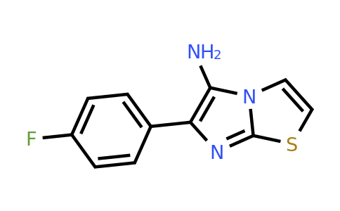850020-91-6 | 6-(4-Fluorophenyl)imidazo[2,1-b][1,3]thiazol-5-amine