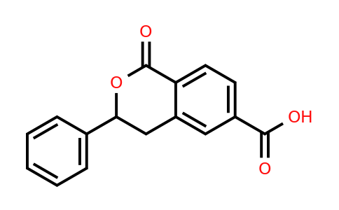 850021-37-3 | 1-Oxo-3-phenyl-3,4-dihydro-1h-2-benzopyran-6-carboxylic acid
