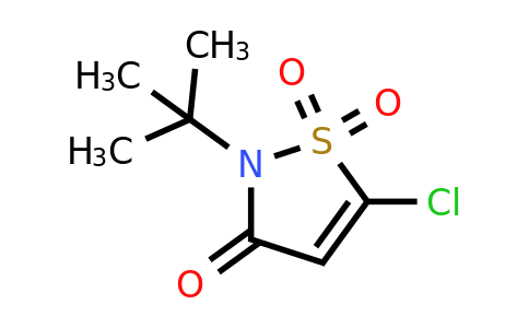 850314-47-5 | 2-Tert-butyl-5-chloro-2,3-dihydro-1λ6,2-thiazole-1,1,3-trione