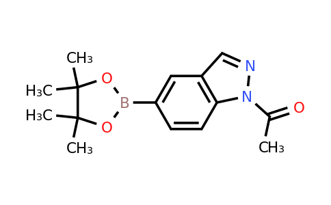 850363-83-6 | 1-[5-(4,4,5,5-Tetramethyl-1,3,2-dioxaborolan-2-yl)-1H-indazol-1-yl]ethan-1-one