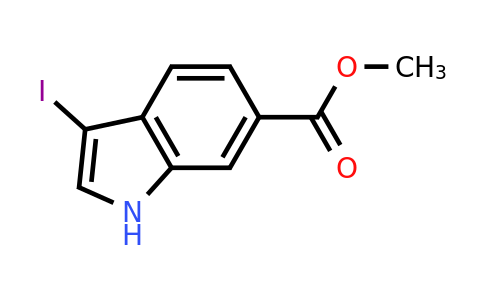 850374-98-0 | Methyl 3-iodo-1H-indole-6-carboxylate