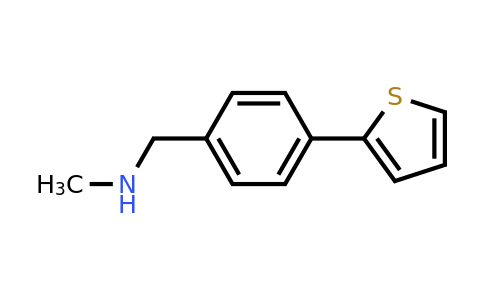 850375-04-1 | N-methyl-1-(4-(thiophen-2-yl)phenyl)methanamine