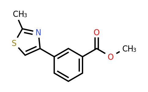 850375-07-4 | 3-(2-Methyl-thiazol-4-yl)-benzoic acid methyl ester