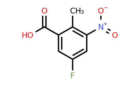 850462-64-5 | 5-Fluoro-2-methyl-3-nitrobenzoic acid