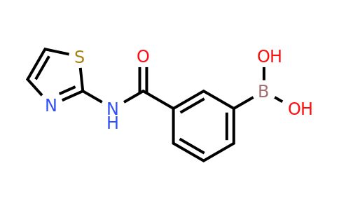 850567-34-9 | (3-(Thiazol-2-ylcarbamoyl)phenyl)boronic acid