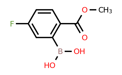 850568-05-7 | (5-Fluoro-2-(methoxycarbonyl)phenyl)boronic acid