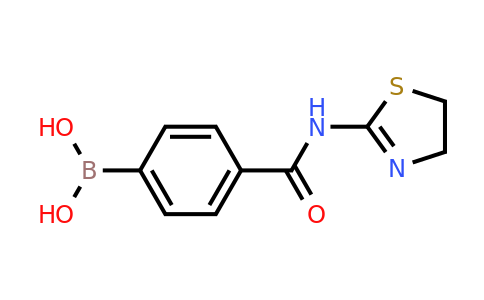 850568-30-8 | (4-((4,5-Dihydrothiazol-2-yl)carbamoyl)phenyl)boronic acid