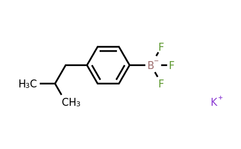 850623-66-4 | Potassium trifluoro(4-isobutylphenyl)borate