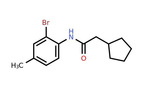 850634-43-4 | n-(2-Bromo-4-methylphenyl)-2-cyclopentylacetamide