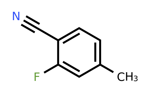 85070-67-3 | 2-Fluoro-4-methylbenzonitrile