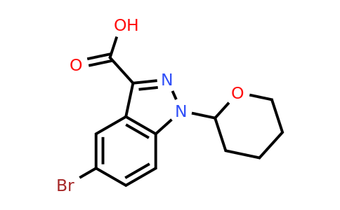 850893-02-6 | 5-Bromo-1-(tetrahydro-2H-pyran-2-yl)-1H-indazole-3-carboxylic acid