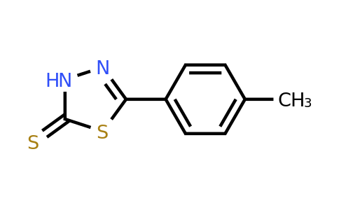 85103-31-7 | 5-(p-Tolyl)-1,3,4-thiadiazole-2(3H)-thione