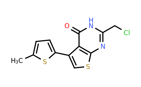 851116-05-7 | 2-(Chloromethyl)-5-(5-methylthiophen-2-yl)-3h,4h-thieno[2,3-d]pyrimidin-4-one