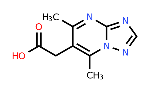 851116-20-6 | 2-{5,7-dimethyl-[1,2,4]triazolo[1,5-a]pyrimidin-6-yl}acetic acid