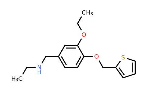 851116-98-8 | n-(3-Ethoxy-4-(thiophen-2-ylmethoxy)benzyl)ethanamine