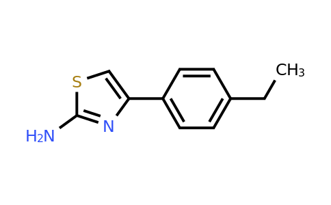 85112-35-2 | 4-(4-Ethylphenyl)thiazol-2-amine