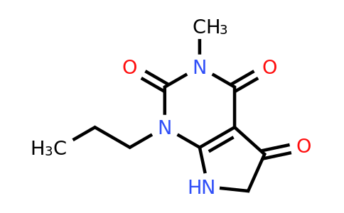 851169-34-1 | 3-Methyl-1-propyl-1h,2h,3h,4h,5h,6h,7h-pyrrolo[2,3-d]pyrimidine-2,4,5-trione