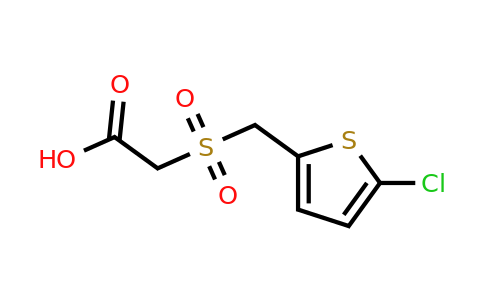 851175-94-5 | 2-[(5-chlorothiophen-2-yl)methanesulfonyl]acetic acid