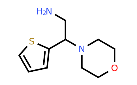 851176-37-9 | 2-(Morpholin-4-yl)-2-(thiophen-2-yl)ethan-1-amine