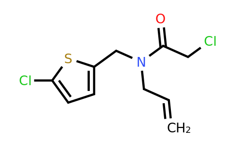 851176-39-1 | n-Allyl-2-chloro-N-((5-chlorothiophen-2-yl)methyl)acetamide