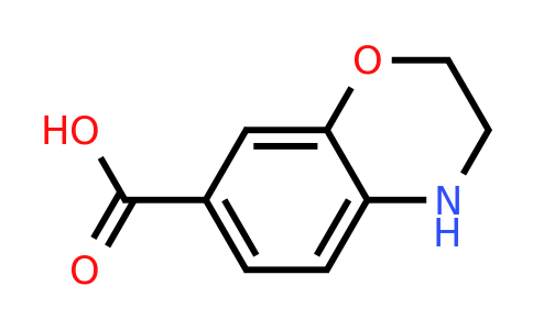 851202-96-5 | 3,4-Dihydro-2H-benzo[b][1,4]oxazine-7-carboxylic acid