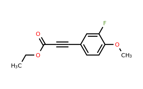 851218-50-3 | Ethyl 3-(3-fluoro-4-methoxyphenyl)propiolate
