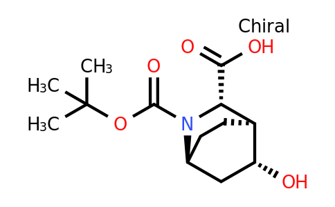 851389-23-6 | (1S,3S,4S,5R)-2-tert-butoxycarbonyl-5-hydroxy-2-azabicyclo[2.2.2]octane-3-carboxylic acid