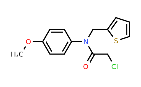 851398-30-6 | 2-Chloro-n-(4-methoxyphenyl)-n-(thiophen-2-ylmethyl)acetamide