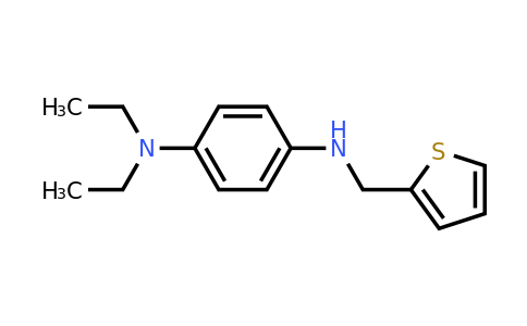 851457-29-9 | 1-n,1-n-Diethyl-4-n-(thiophen-2-ylmethyl)benzene-1,4-diamine