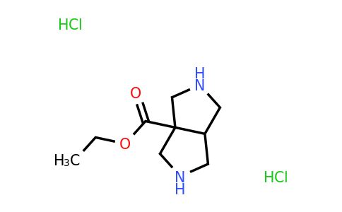 Ethyl hexahydropyrrolo[3,4-c]pyrrole-3a(1H)-carboxylate dihydrochloride