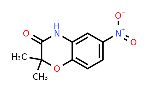 85160-84-5 | 2,2-Dimethyl-6-nitro-2H-benzo[b][1,4]oxazin-3(4H)-one