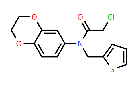 851722-04-8 | 2-Chloro-n-(2,3-dihydro-1,4-benzodioxin-6-yl)-n-(thiophen-2-ylmethyl)acetamide