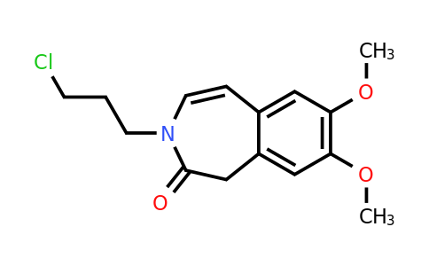 85175-59-3 | 3-(3-Chloropropyl)-1,3-dihydro-7,8-dimethoxy-2H-3-benzazepin-2-one