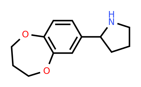 851788-21-1 | 2-(3,4-Dihydro-2h-benzo[b][1,4]dioxepin-7-yl)pyrrolidine